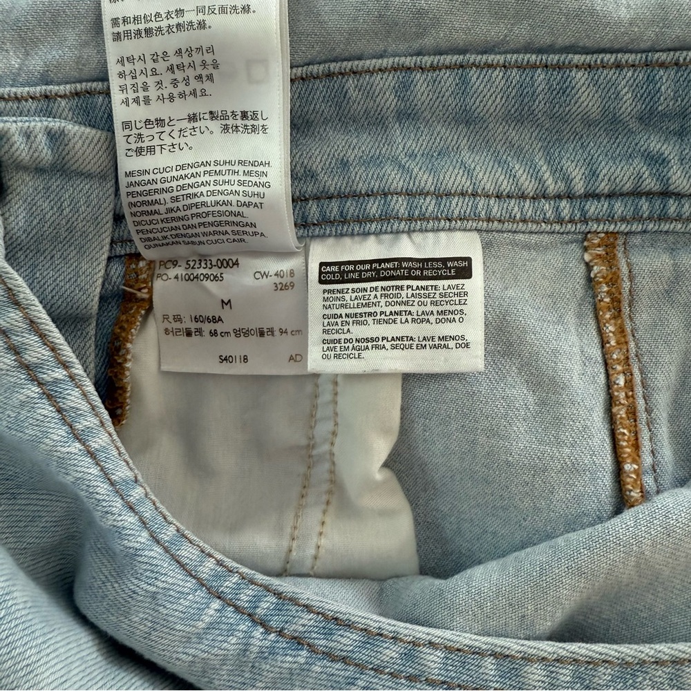 Levi's Light Blue Denim Romper - Picture 4 of 4
